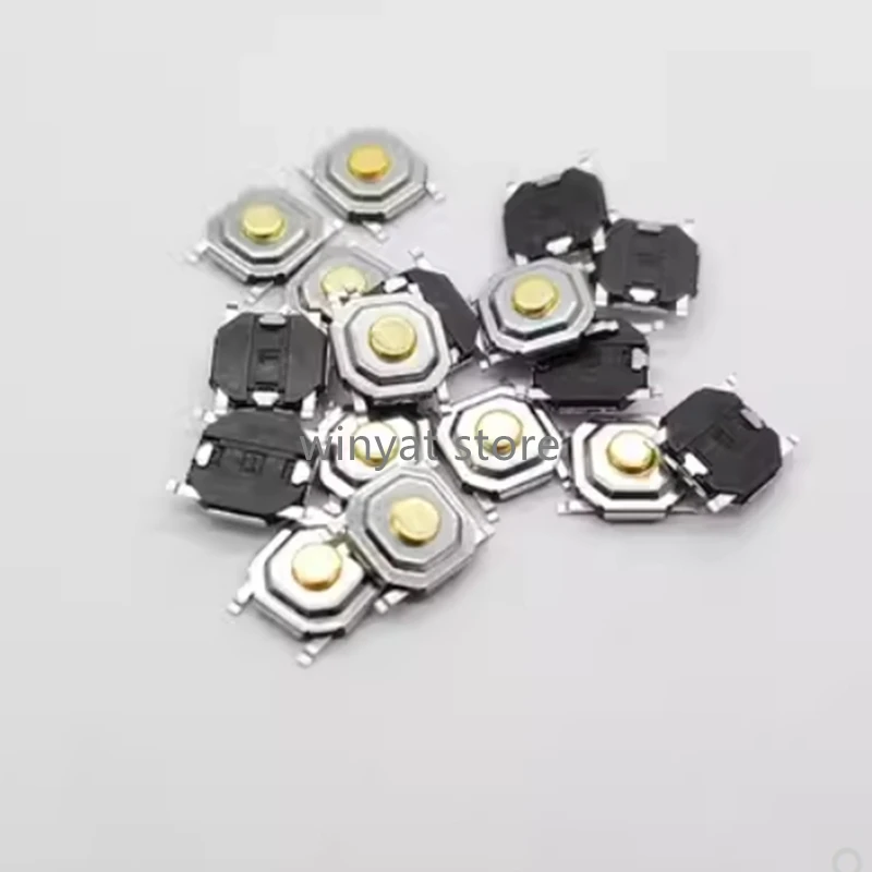 100Pcs Touch micro switch Copper 4*4*1.6MM  SMD-4 4X4X1.6MM