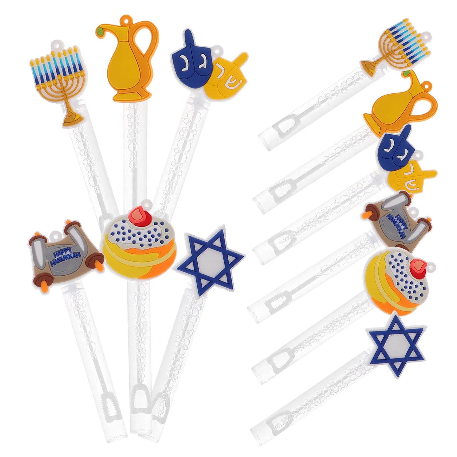 12pcs Set Bubble Wand Bubble Wands Bulk Plastic Party Bubbles Fun Outdoor Mini Wand Kids Makers Summer Yard Plaything