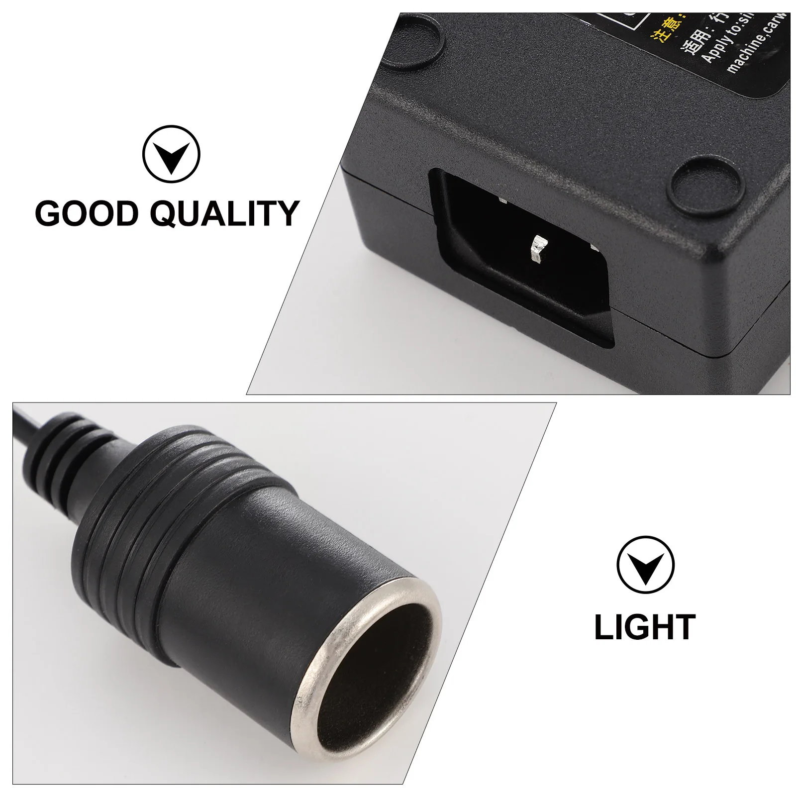 

1Pcs Power Converter 220V to 12V Vehicle Compact Durable Car Power Adapter Portable Converter Equipment for on-Board Electric