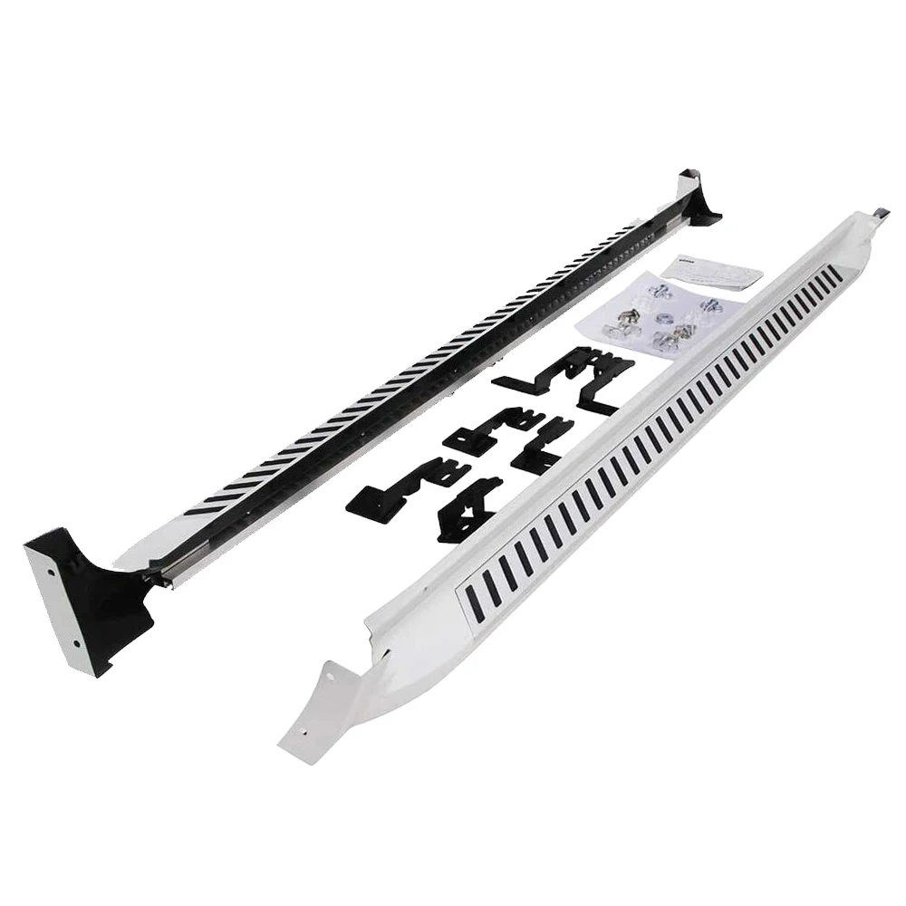 2Pcs Fit for Sienna 2011-2020 Fixed Running Board Side Step Nerf Bar Aluminium Car Accessories Auto (with brackets)