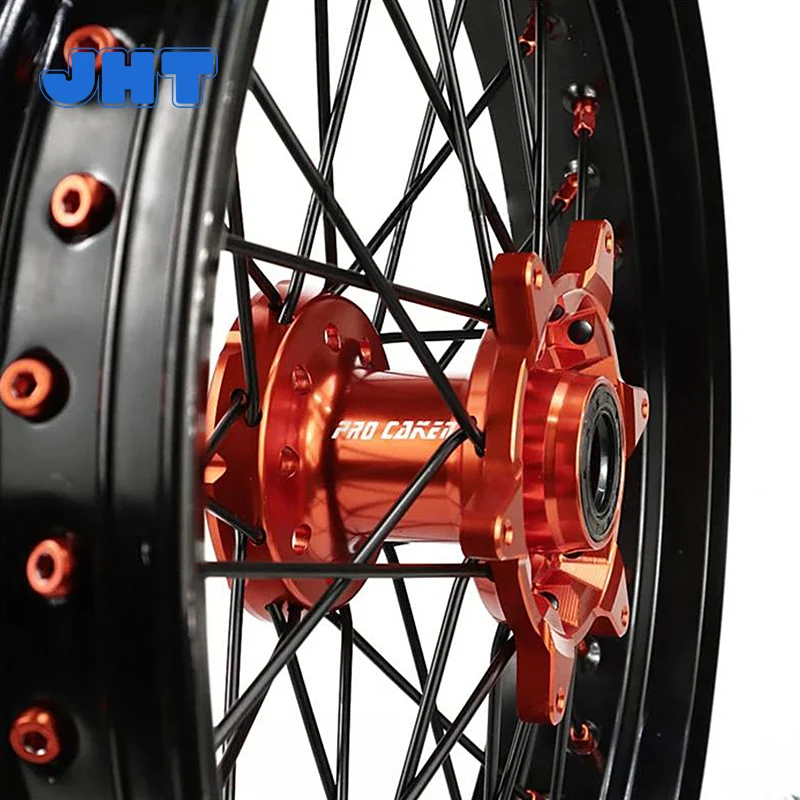 Off road motorcycle Xinyuan x26 Hengjian S5 keweisi KTM refitted 17 inch hot melt sliding tire hub assembly