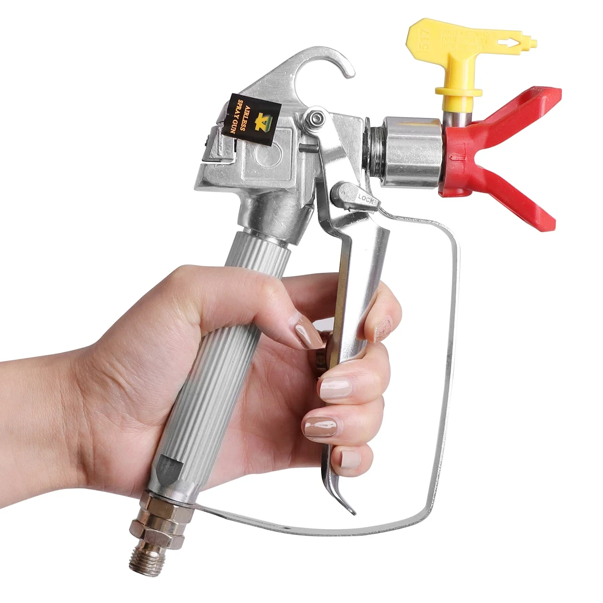 Imagem -04 - Pressão Airless Pintura Pistola 517 Tip Protetor do Bocal Bomba Pulverizador Airless Máquina de Pulverização 3600psi Alta