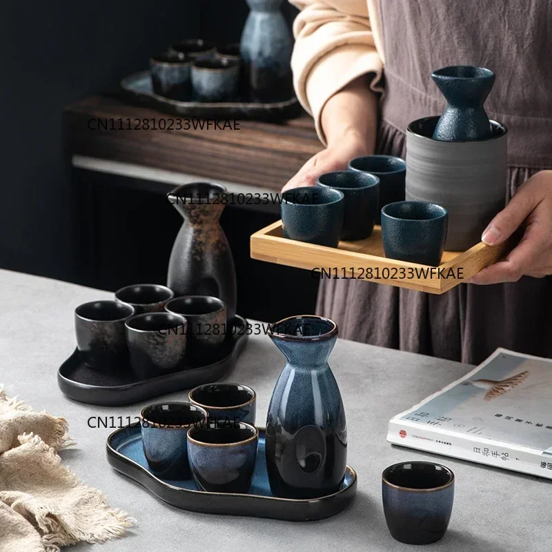 Handmade Chinese heated ceramic wine jug kit, high quality