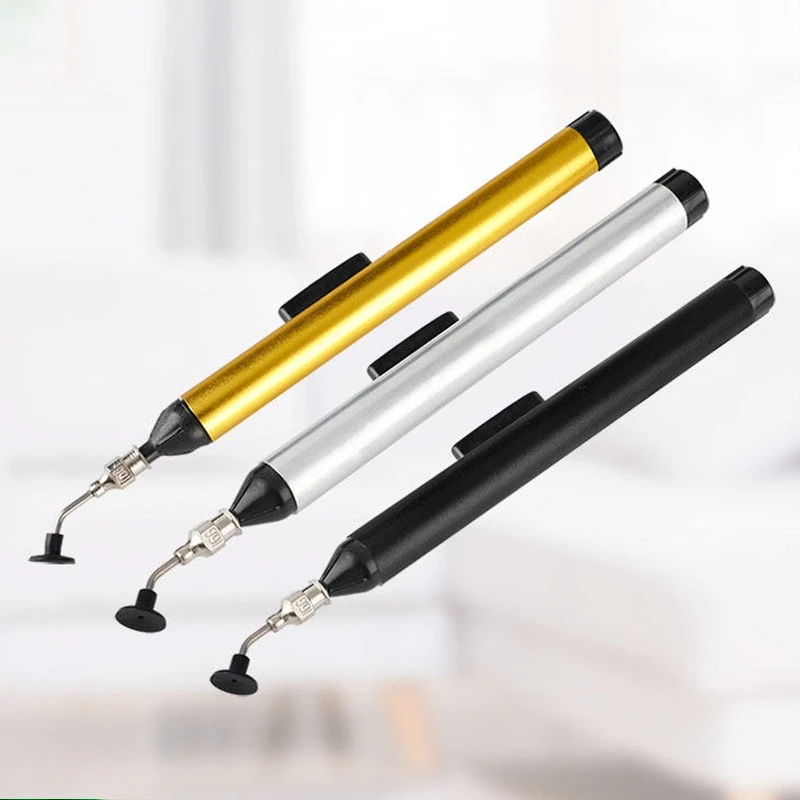 Manual Vacuum Suction Pen DIY AntiStatic IC Chip Pressure Suction Set Versatile Vacuum Sucking Suction Pens Portable Repair Tool