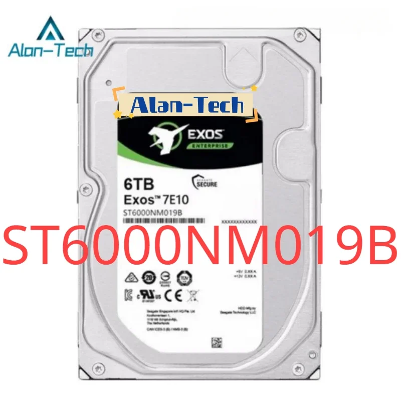 

For Sea-gate ST6000NM019B 6T Galaxy Exos710 Enterprise Mechanical Hard Disk Vertical 6TB Interface: SATA III 6Gb/s