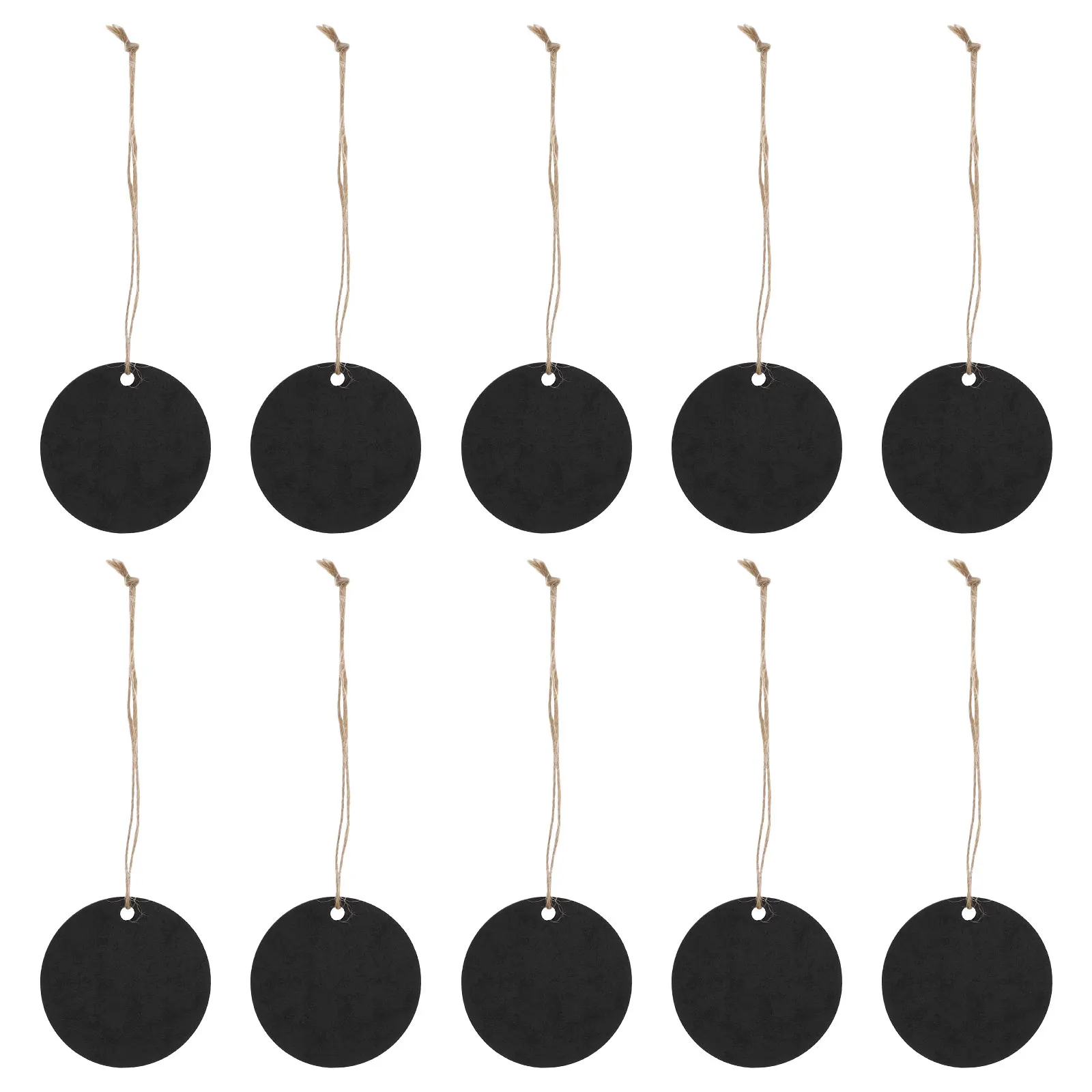 

10 Pcs Small Blackboard Pendant Chalkboard Signs Mini Home Decoration Accessory Bulletin Message Diy Cblackboard Blackboards