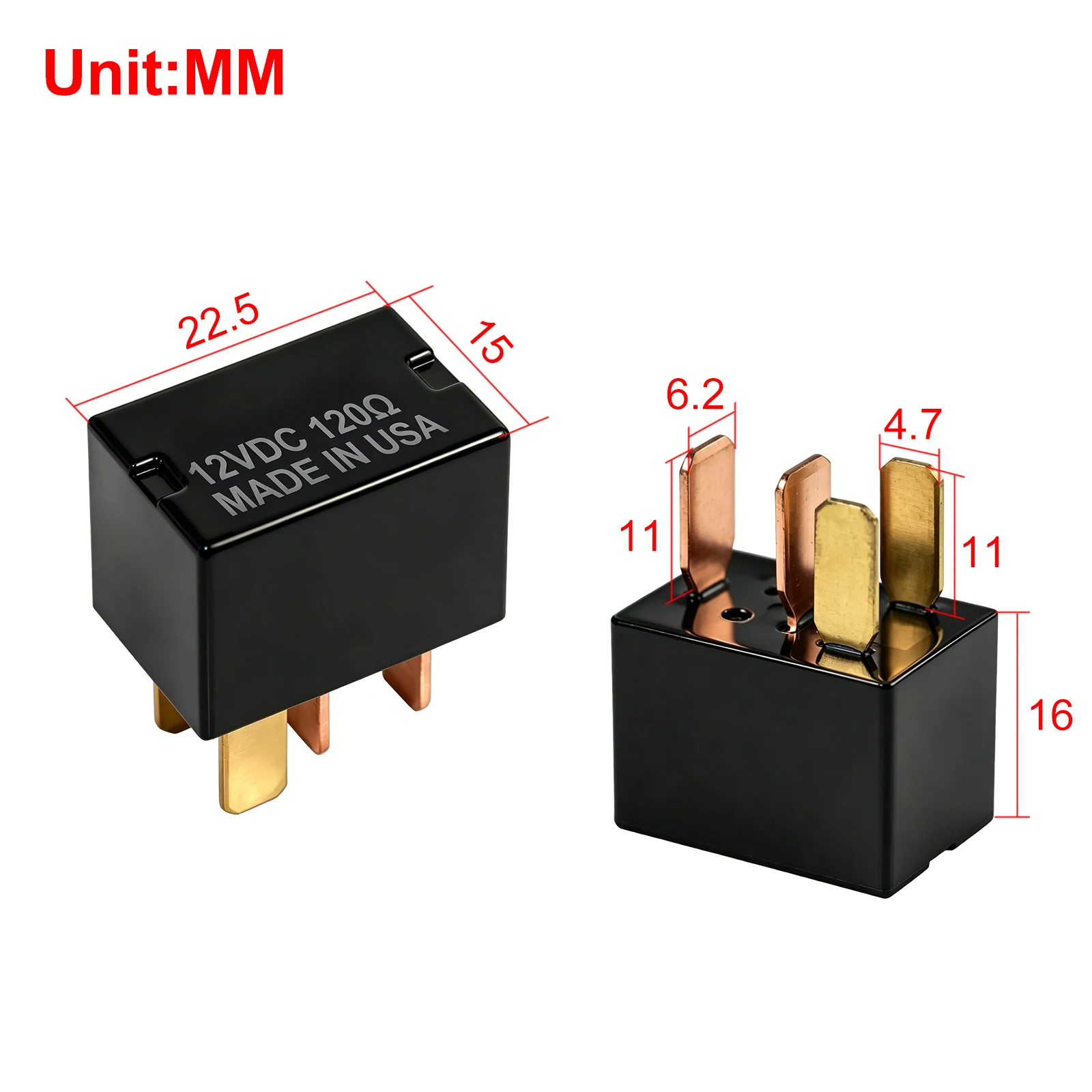 2x Car DC Relay G8HL-H71 Starter Relay 39794-SDA-A03 for Honda Accord Hybrid Civic CR-V Element Odyssey Passport Pilot Ridgeline