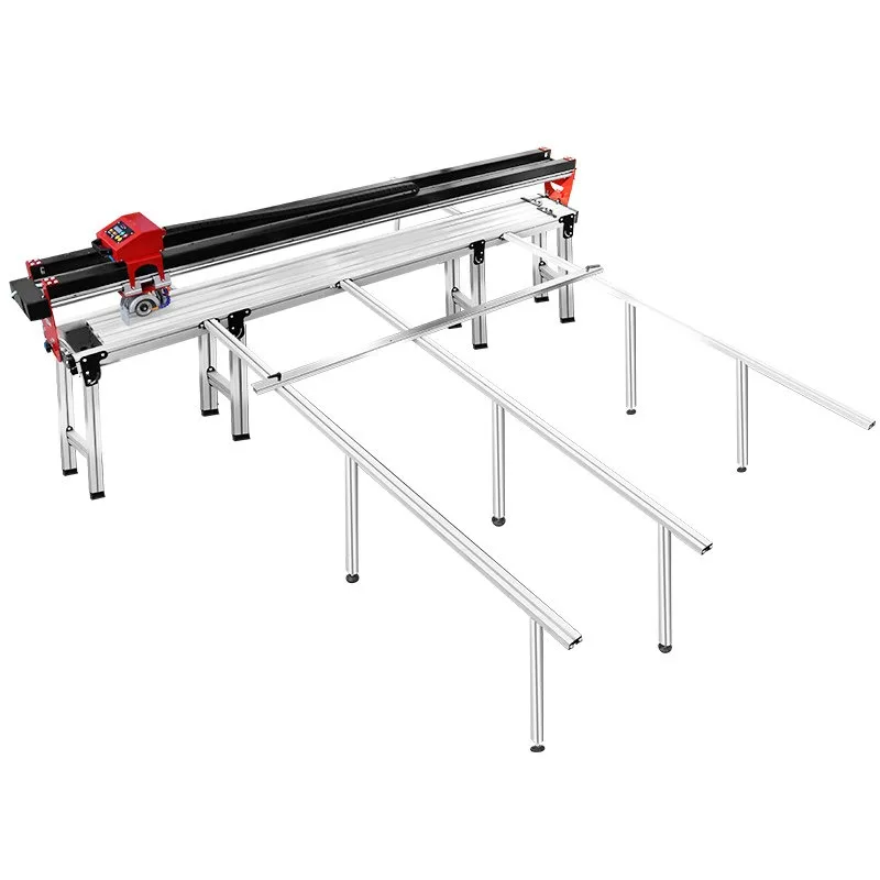 

All In One Automatic Tile Cutter Machine With Manual Push Cutter For Marble Slab Wood 45 Degree Chamfering Water Jet Bench Type