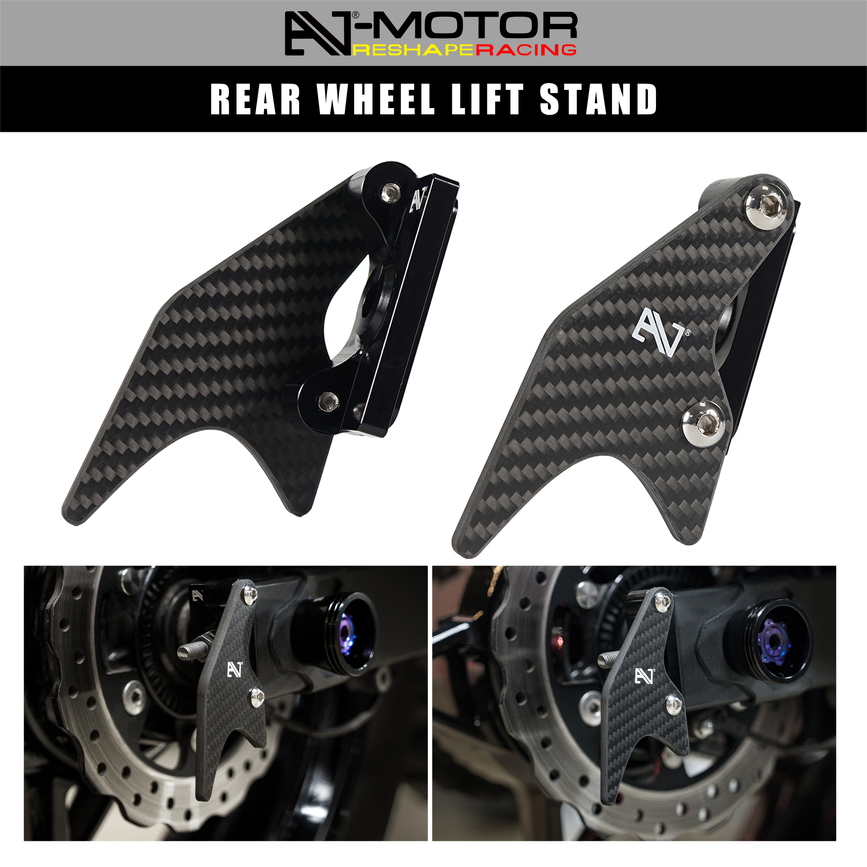 

Портативная подъемная подставка для мотоцикла Kawasaki Ninja 400 2018-2024 гг. | Легкая алюминиевая подставка для паддока | Складная конструкция