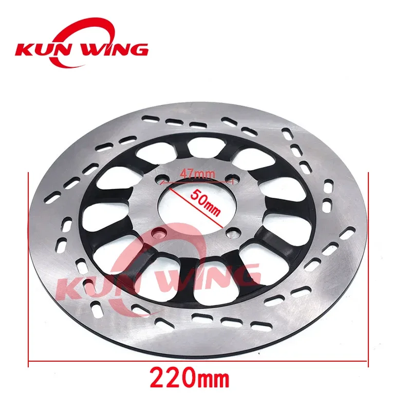 220mm Motorcycle Front Brake Disc Brake Rotor for Suzuki GS125 GN125 GS GN 125 125cc Motorcycle Parts