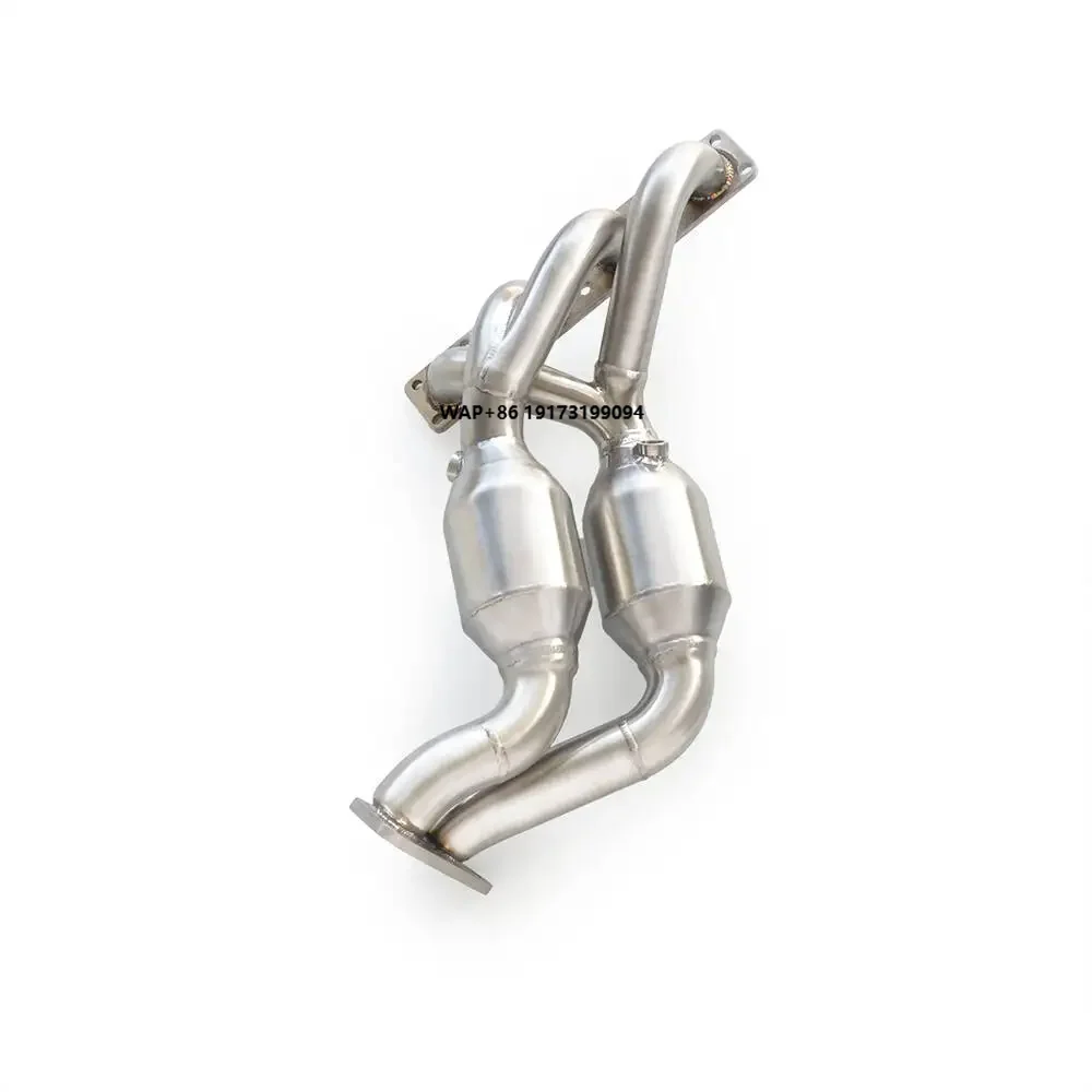 

Custom Stainless Exhaust Manifold Head for E82 120i N46 2.0T 2007-2012 High-flow Catalytic Converter Downspout Power Upgrade