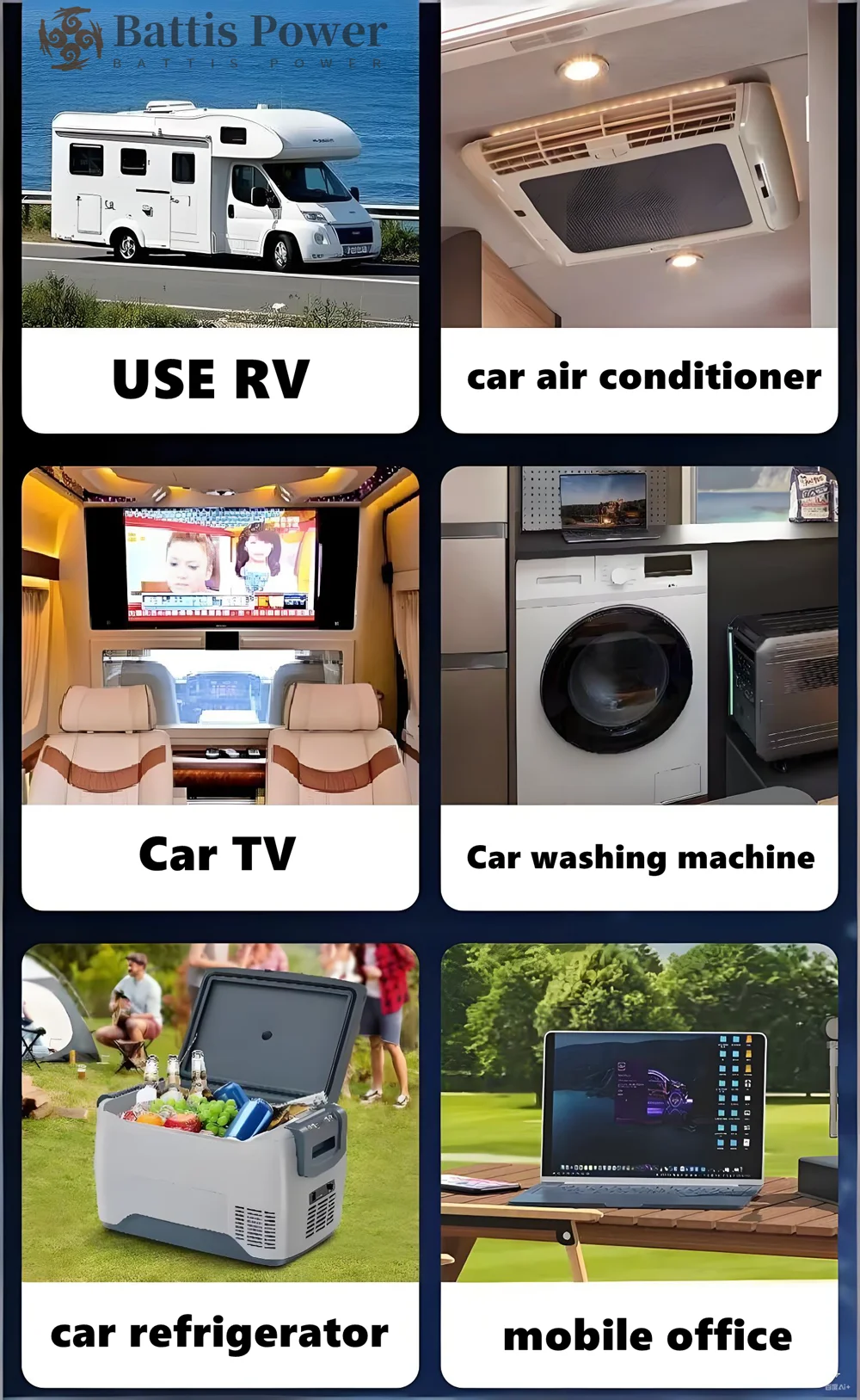 بطارية Lifepo4 ذات الجهد الذهبي 24 فولت: سعة كبيرة 100-1000 أمبير في الساعة، لا توجد قلق في نطاق الطاقة، مناسبة لأجهزة متعددة #6