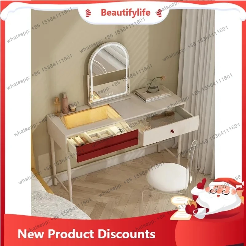 Nordic Multifunctional Dressing Table Modern Simple Bedroom Storage Cabinet Integrated Makeup Desk