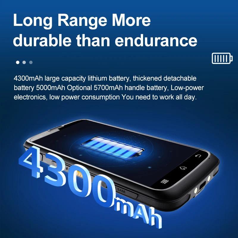 Cenava Android 12 Terminal portable empreinte digitale NFC 4g Lte WIFI avec Pda anti-poussière octa-core