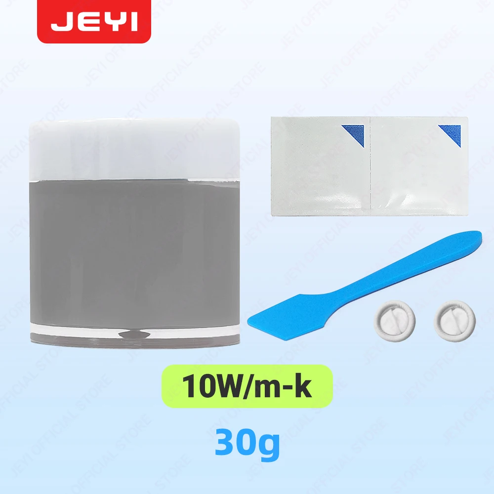 JEYI 10g Wärmeleitpaste 10W/m·K Hochleistungs-Silikon-Wärmeleitpaste, Wärmeleitmittel für PC-CPU-GPU-VGA-Laptop-Kühlkörper – Detail 8