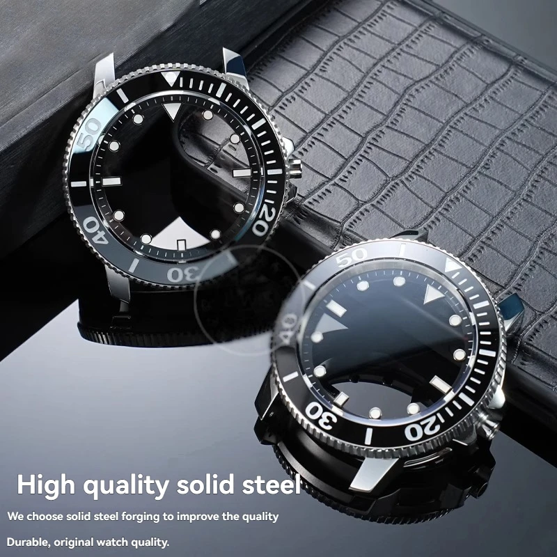 For Tissot Starfish Case T120.607 Diving Watch Hands Dial Literal Accessories Strap Back Cover Complete Set