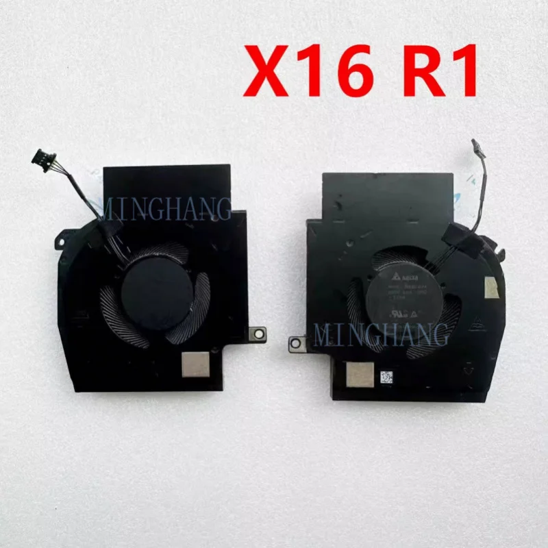 

Новые вентиляторы охлаждения CPU+GPU для DELL ALIENWARE X16 R1 NSBCC23 NSBCC24 DC12V, одна пара