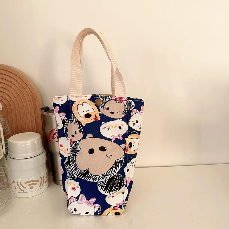 Portable Thermos Cup Covers, Portable Canvas Handbag, Water Bottle Sleeve, Reusable Water Bottle Carrier Bag, Bottle Accessories