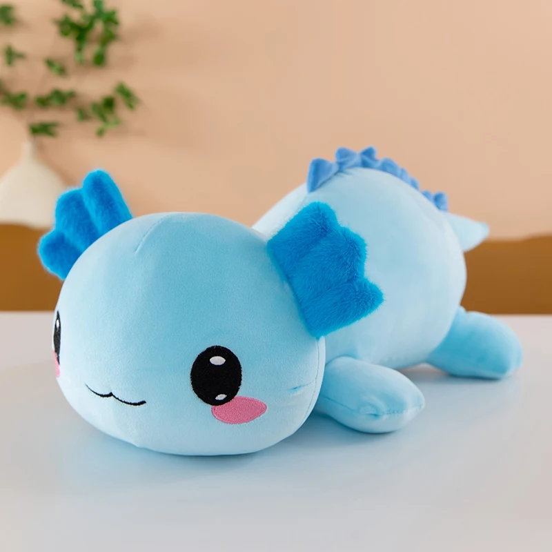 Neues grenzüberschreitendes mexikanisches Axolotl-Plüschtier in vier Farben – das perfekte Geburtstagsgeschenk und ein unverzichtbares Party-Mitbringsel – Detail 8