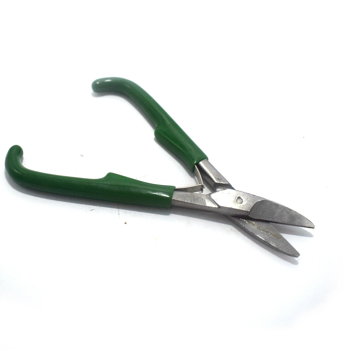 7 Inch Side Cutting Pliers Green Handle Beading Cutter For Wire Trimming DIY Jewelry Making Goldsmith Craft Hand Tool