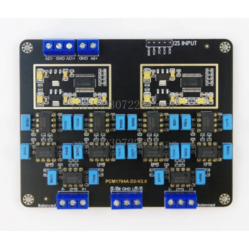 

Y3 parallel dual PCM1794A decoding board DAC gold-plated version HiFi fever 24Bit 192kHz