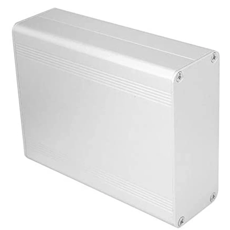 Caja de refrigeración de aluminio, tecnología de oxidación de trefilado de carcasa, caja de protección de placa de circuito DIY de 38x88x110mm