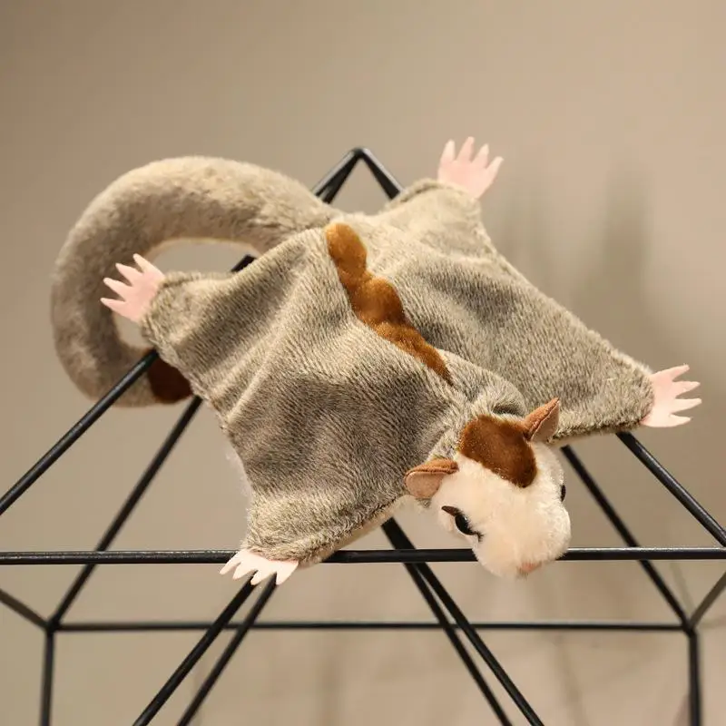 الساحرة فو السكر طائرة شراعية ألعاب من نسيج مخملي لطيف السنجاب لعبة لينة محشوة تحلق السنجاب الدمى مثالية للأطفال الهدايا