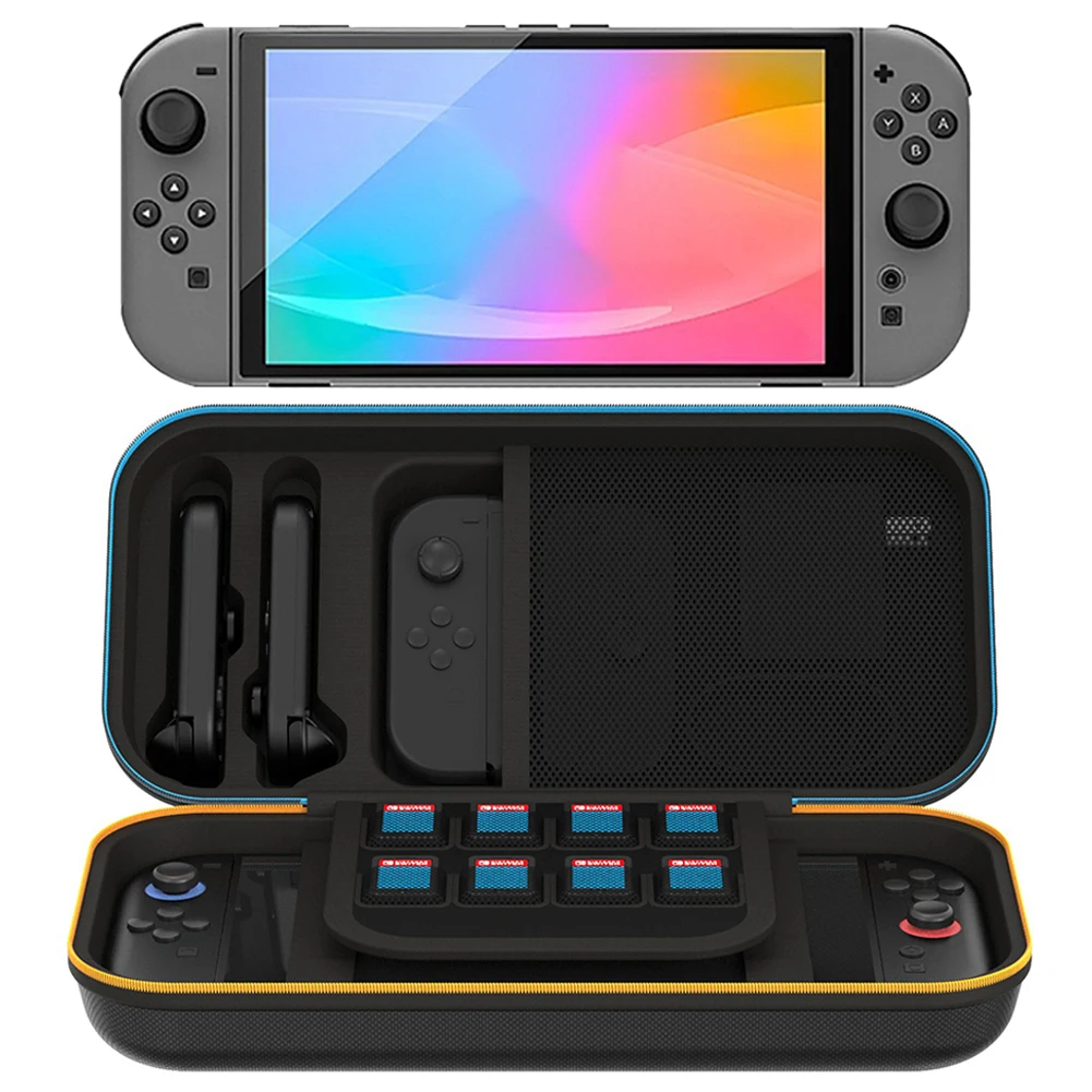 Hard Shell Portable Travel Case Protective Carrying Travel Game Bag Travel Shell Pouch for Switch 2 Console and Accessories