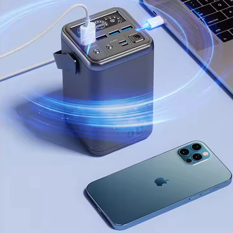 PURFIELD 60000mAh Portable Power Bank 45W PD 30W LED Fast Charger external backup battery for iPhone Xiaomi Samsung mobile phone