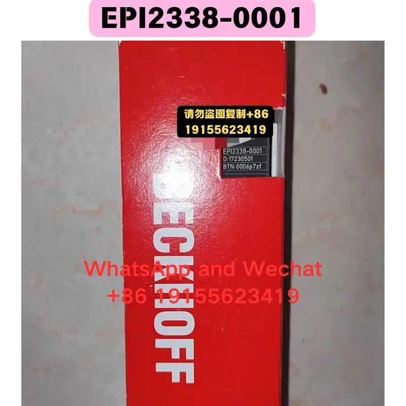 

Совершенно новый оригинальный модуль EPI2338-0001 Функциональный тест ОК Быстрая доставка