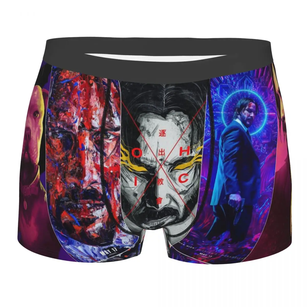 

Keanu Reeves Men's Boxer Briefs Highly Breathable Underpants High Quality 3D Print Shorts Birthday Gifts