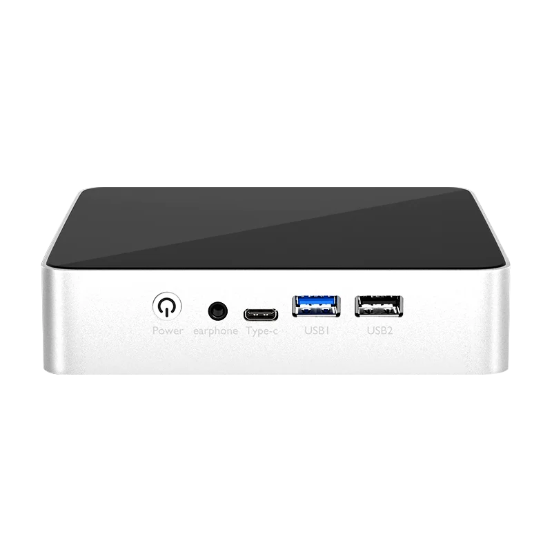 Бытовой офисный мини-ПК Windows 11 Процессор Intel N100 16 ГБ DDR4 512 ГБ M.2 NVMe SSD Двухдиапазонный Wi-Fi Bluetooth 2xHDMI2.0 Type-C