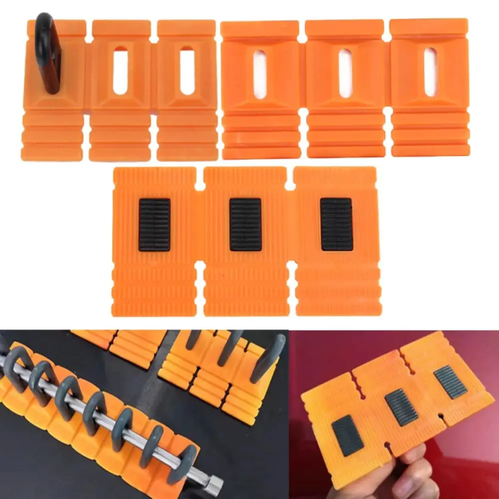 

Heavy Duty Paintless Dent Repair Kit Glue Pulling Tabs Powerful Lifter Dent Repair Tool Kit Multi-Claw Pull Hooks