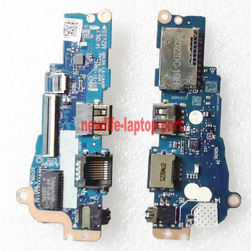 original for Dell Vostro 3420 V3420 laptop USB audio SD carder reader power botton io board LS-L942P Free shippping