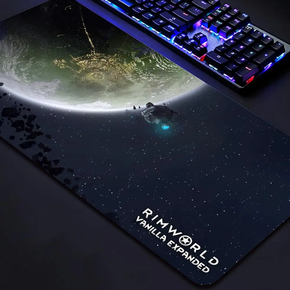 RimWorld Large Gaming Mouse Pad Computer Mousepad PC Gamer Laptop Mouse Mat Office Mausepad XXL Carpet Keyboard Mat Desk Pad