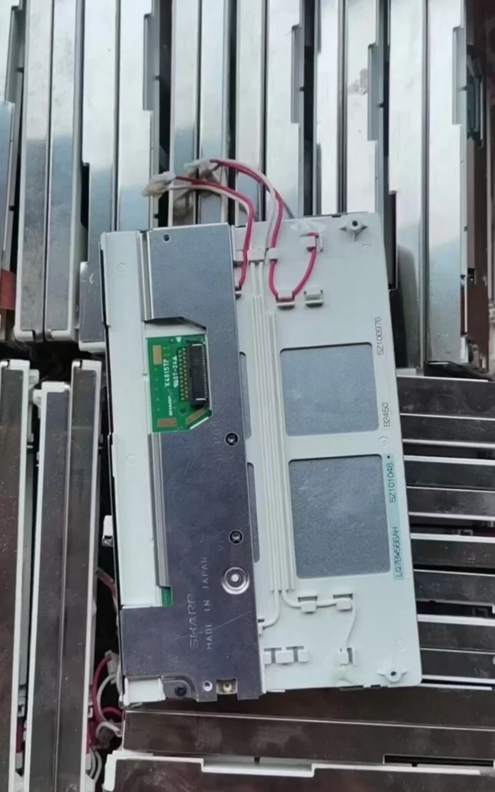 Pantalla LCD para coche LQ7BW566AH de 7 pulgadas