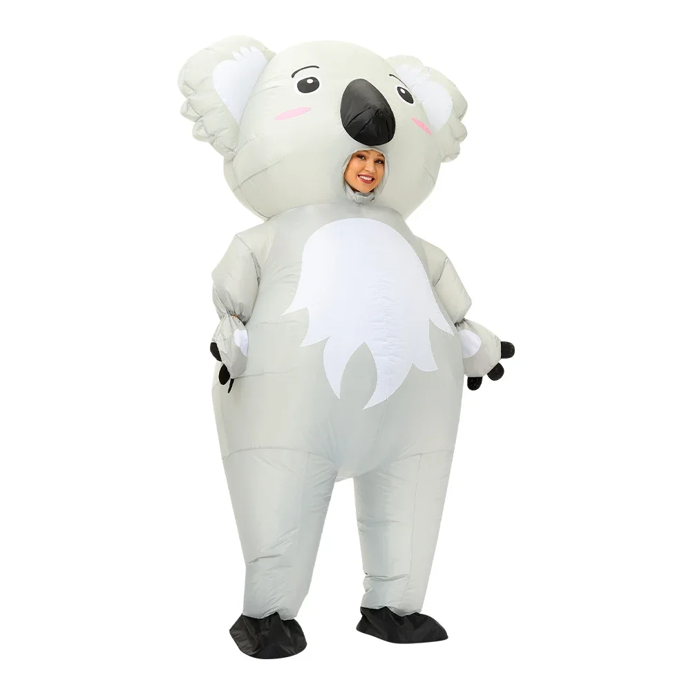 Cartoon Animal Inflatable Koala Costume Suitable for Halloween Christmas Carnival Party Commercial Event Role Playing Costume