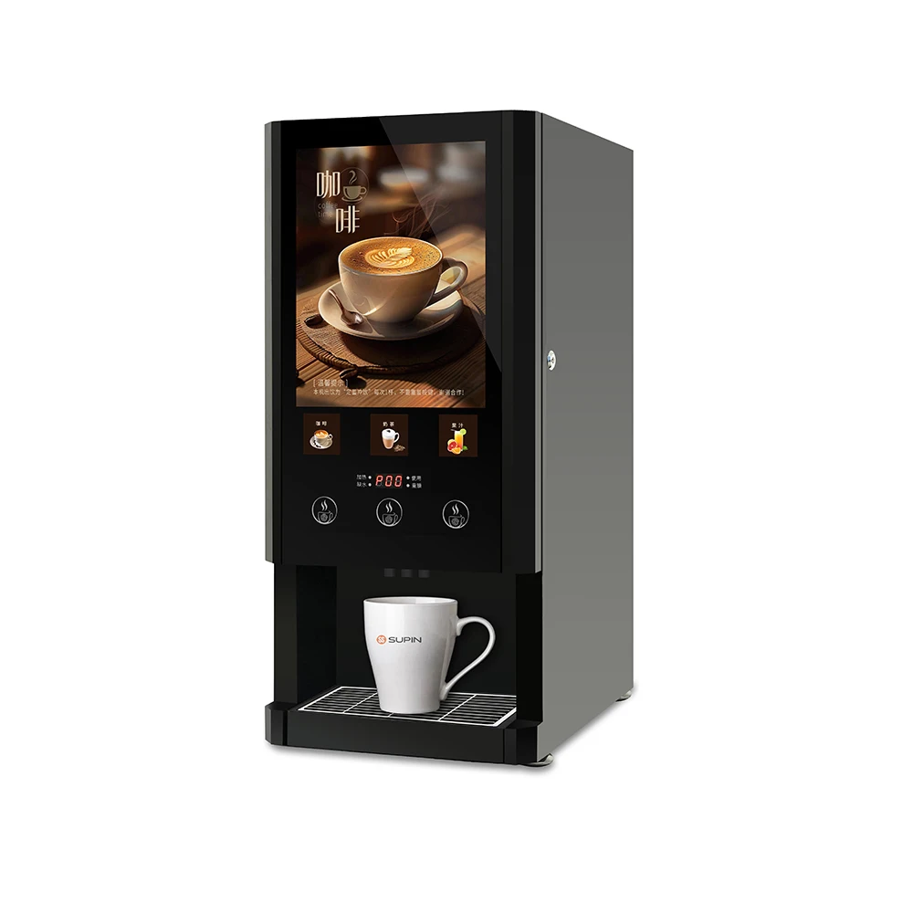 SUPIN 30S Four Flavors New And Used Condition Commercial Hot Instant Coffee Machine For Coffee Shops And Offices