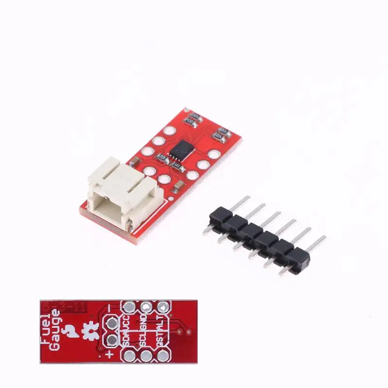 1 Set DIY Accessories Lithium Battery Power Detection Alarm Module With A/D Conversion And I2C Interface MAX17043 For Arduino