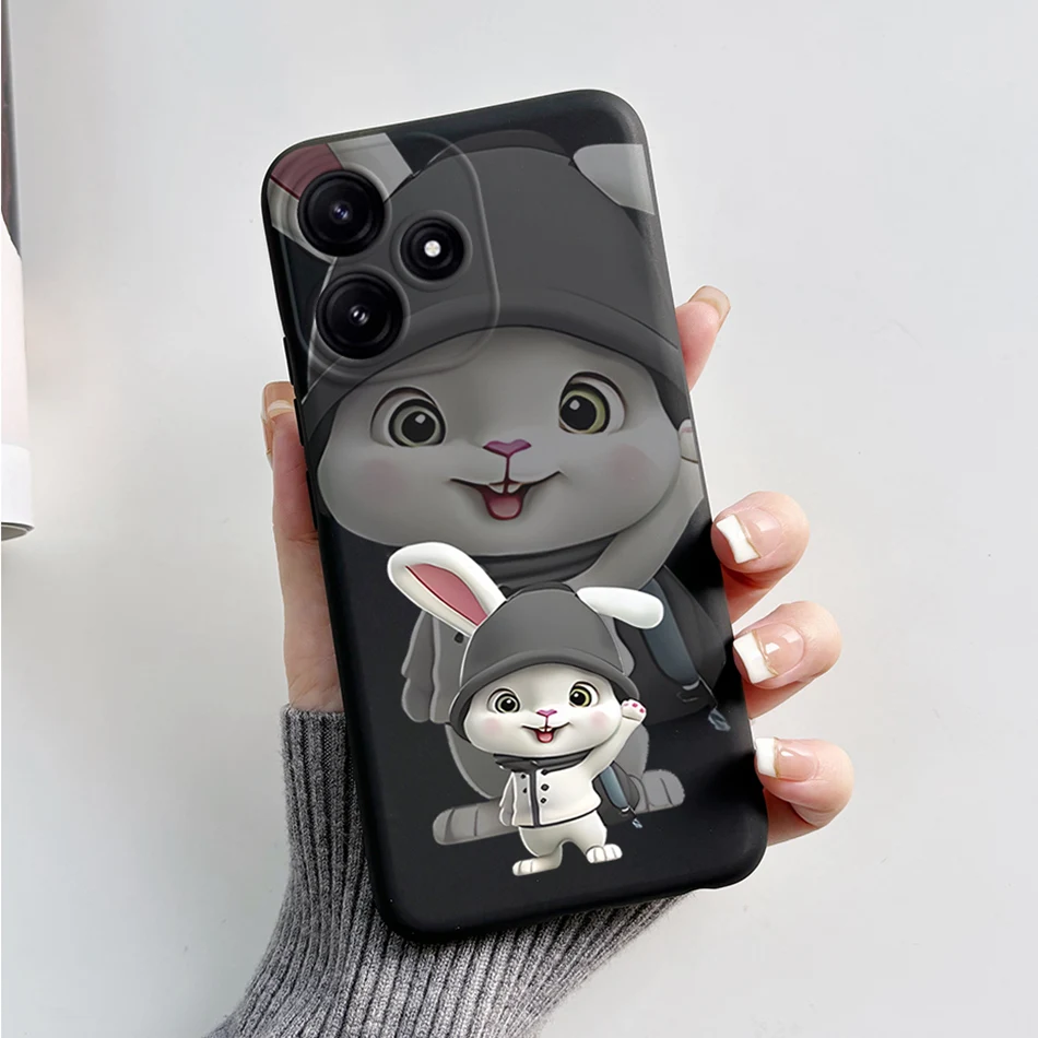 For Xiaomi Redmi 12 5G Case Redmi12 5G Cute Bear Cartoon Frog Soft Phone Cover for Redmi 12 5G Silicone Fundas 6.79\'\' TPU Coque