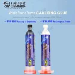 Mechanic SP6 SP9 30ml  binders for middle frame Caulking Glue  Black White Liquid Adhesivefor Mobile Phone Touch Screen Repair