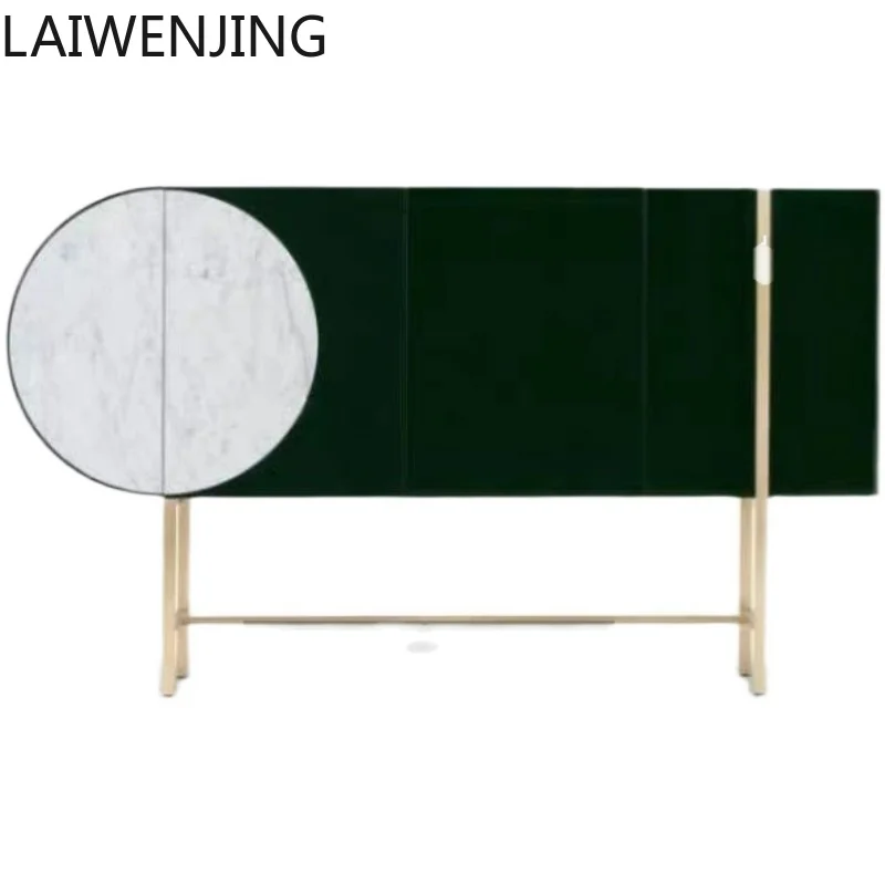 

HLZ light luxury dining side cabinet, tea cabinet, surprise style, entrance cabinet, living room model side cabinet