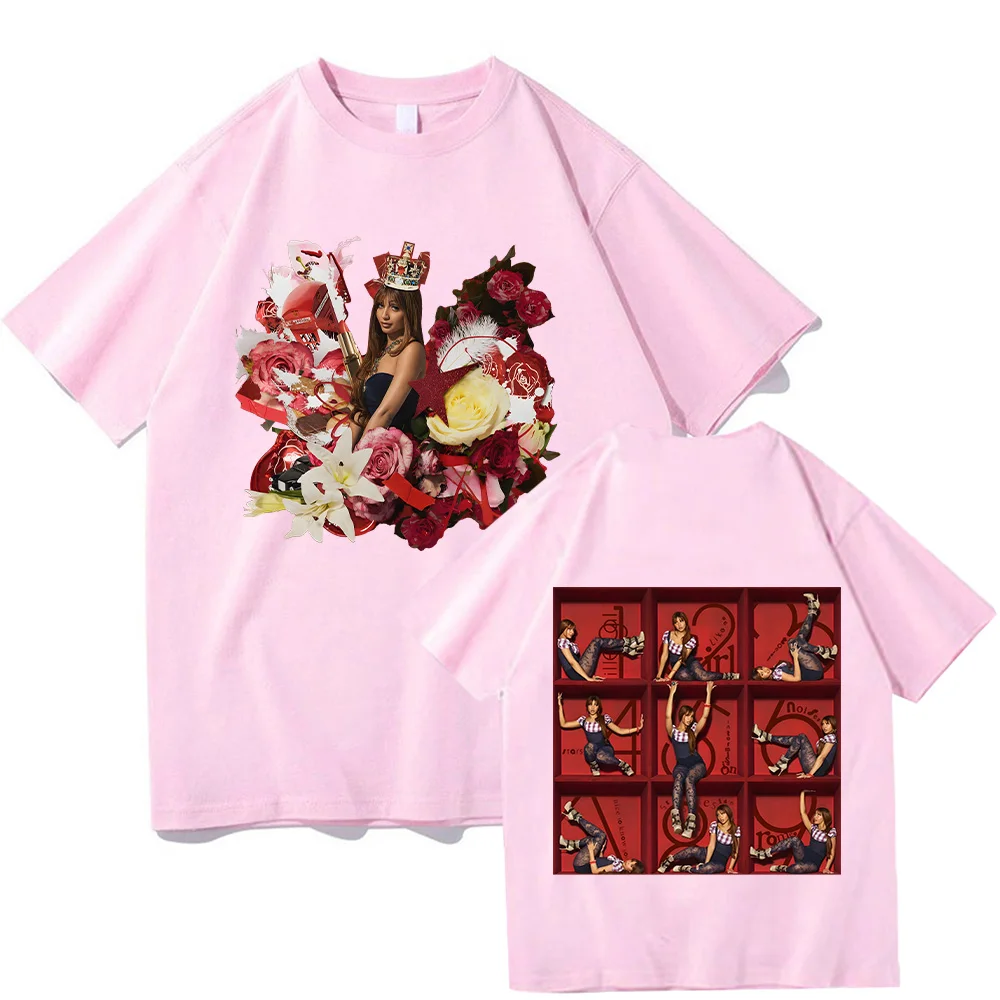 Pinkpantheress تي شيرت PinkPantheress يتوهم ذلك الألبوم الجديد الجرافيك الطباعة التي شيرت هدية لمحبي للجنسين قصيرة الأكمام القطن المحملة