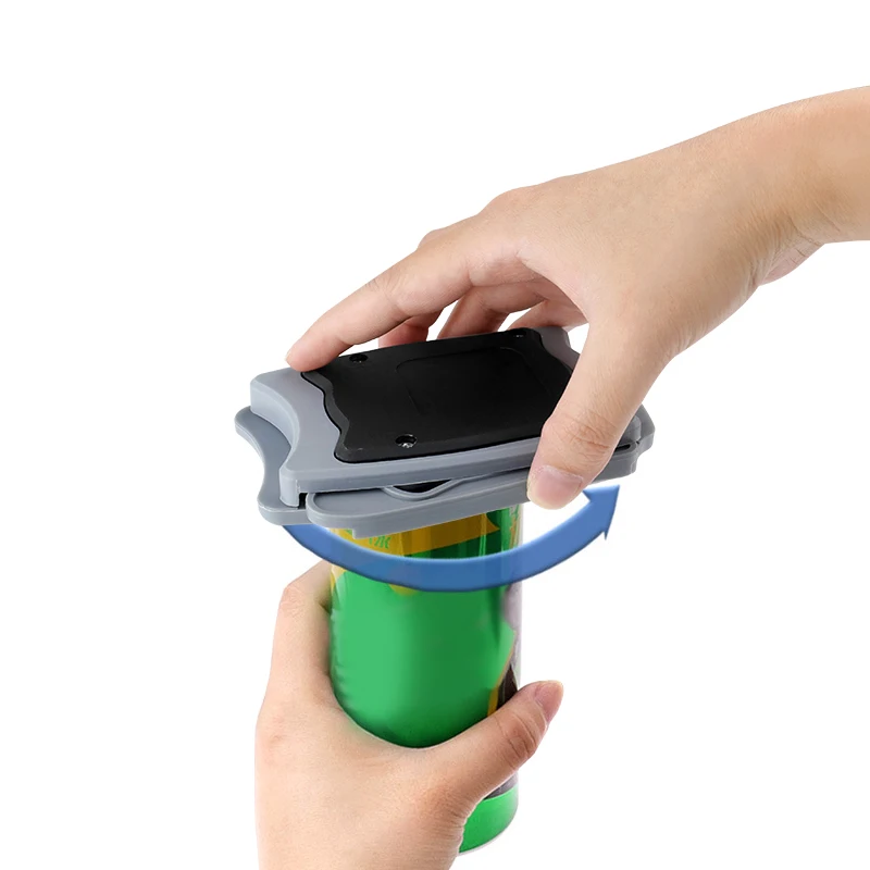 1PC Portable Manual Kitchen Can Opener DIY Beer Can Lid Opener Hand-Held Design for Easy Beverage Access Without Harsh Hands