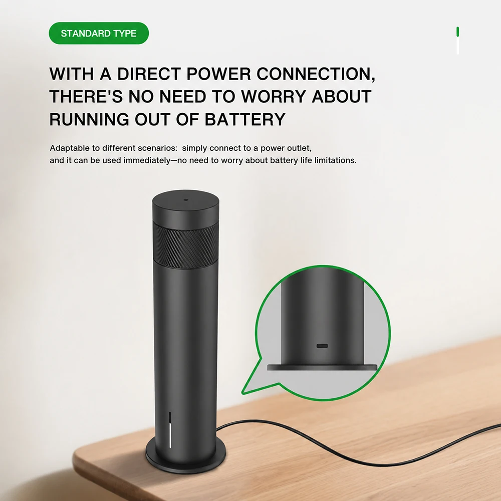 TEABLUM 200m³ Smart Electric Smell Distributor Fragrance Diffuser Waterless Scent Diffuser Essential Oil Diffuser Large Room - view 6