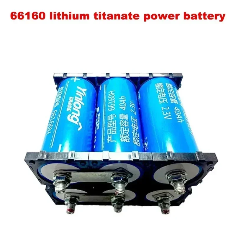 New 12V 40Ah 66160 Lithium Titanate LTO Battery Yinlong 6S1P 10C High-power Electric Marine RV Speaker UPS Car Starter Solar Ene