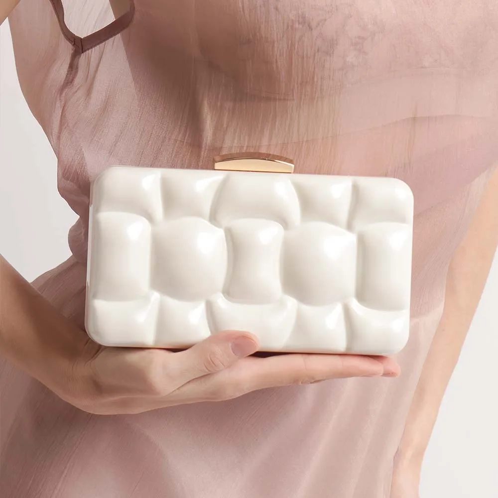 

New European and American Acrylic Handheld Bags Fashionable and Stylish for Ladies' Evening Party