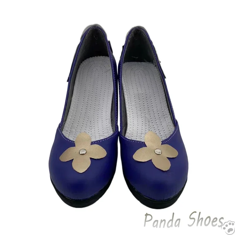 Honkai Star Rail Ruan Mei zapatos de Cosplay Anime juego Cos cómic Cosplay disfraz Prop zapatos para fiesta de Halloween Con