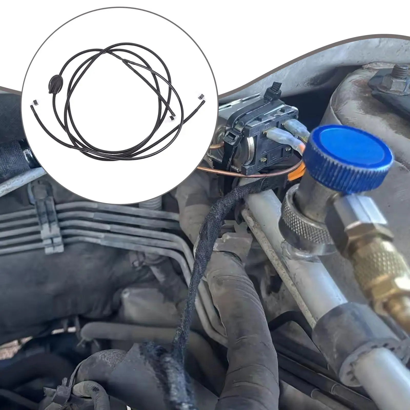 

Windshield Washer Hose High Performance Practical Spray Hose for Volkswagen Tiguan Spare Accessories