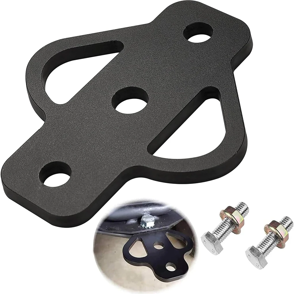 

3-Way Trailer Hitch Adapter With Bolt Easy To Install For ATV Lawn Mower Golf Cart Yard Cart Garden Tractor Flat Towing Ball